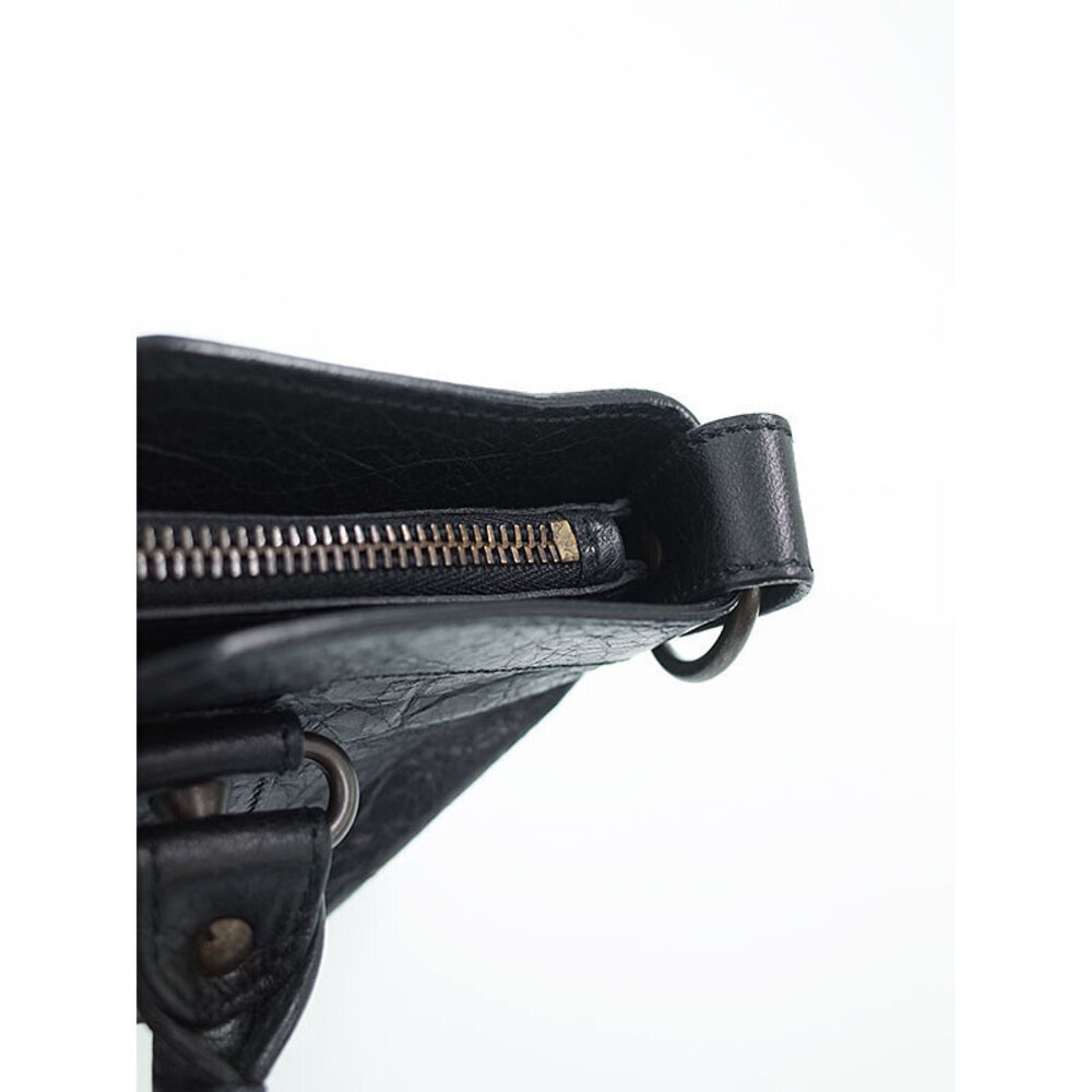 Balenciaga Bordeaux Chevre Leather Motorcycle First Bag - Picture 9 of 9